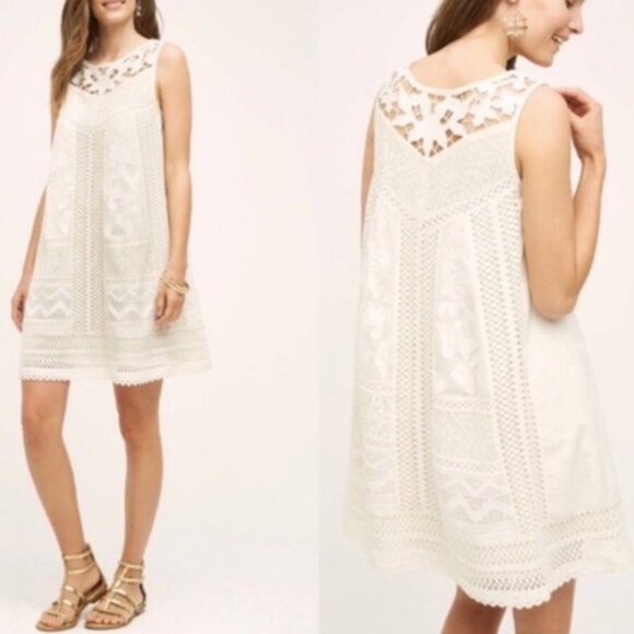 Anthropologie Vanessa Virginia crochet dress (size 2) - Picture 1 of 5